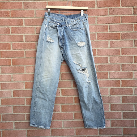 R13 crossover jeans Size 25 - Picture 1 of 8